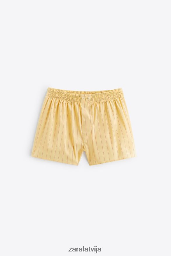 divi strīpainu poplīna bokseri vīriešiem Zara dažādi 6ZTV401416 Piederumi