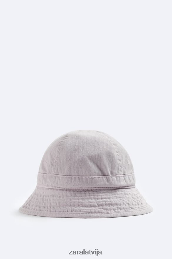 kausa cepure vīriešiem Zara ceriņi 6ZTV401448 Piederumi