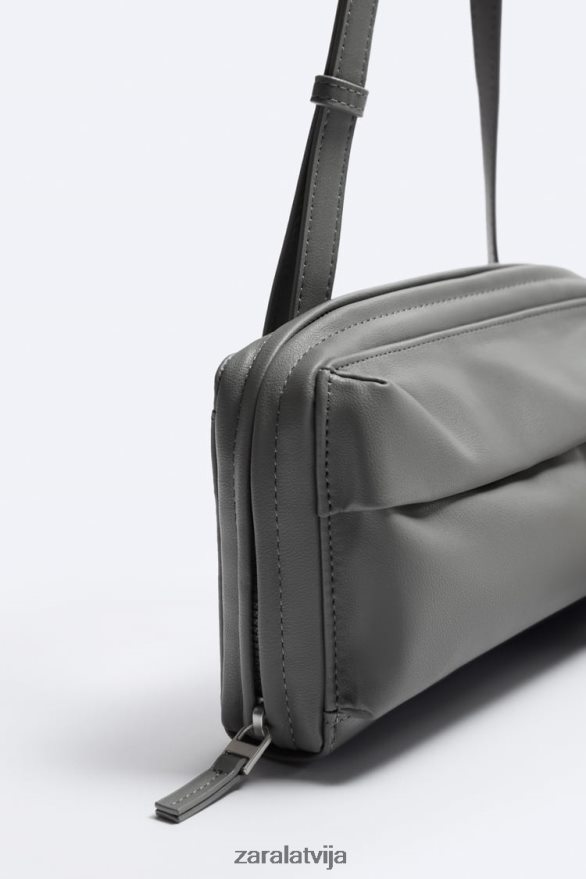 crossbody maku soma vīriešiem Zara zaļš 6ZTV401306 Piederumi