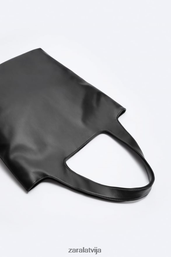 mīksta soma vīriešiem Zara melns 6ZTV401337 Piederumi