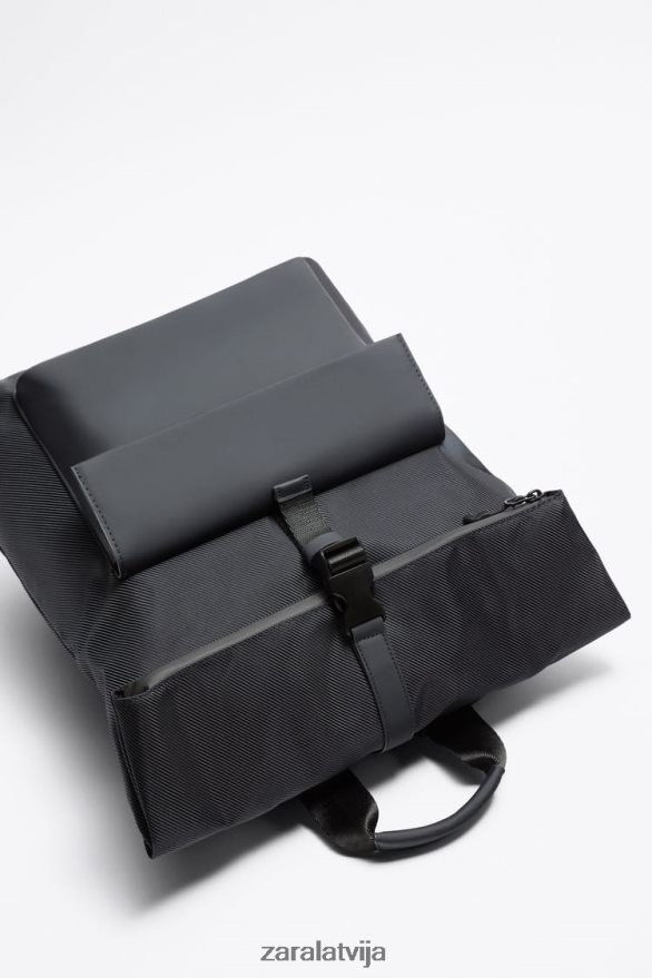 mugursoma ar atloku vīriešiem Zara zils 6ZTV401348 Piederumi