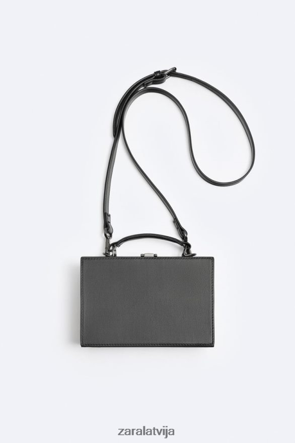 stingra kaste crossbody soma vīriešiem Zara melns 6ZTV401311 Piederumi
