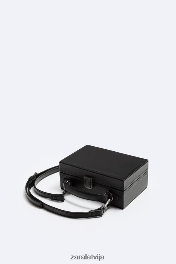 stingra kaste crossbody soma vīriešiem Zara melns 6ZTV401311 Piederumi