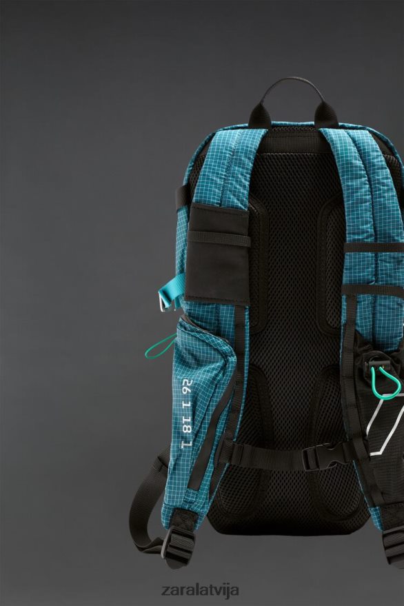 tehniskā mugursoma vīriešiem Zara zils 6ZTV401280 Piederumi