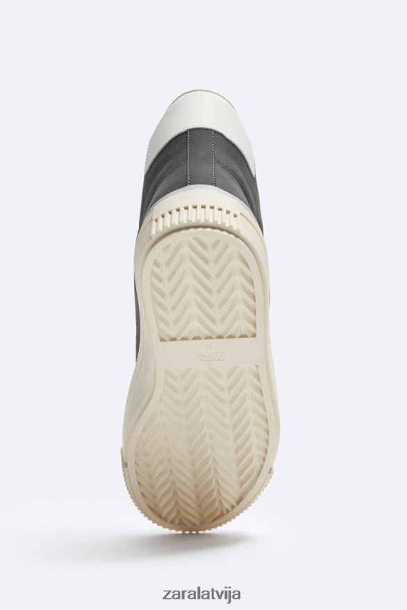 kuplas zoles augstas augšdaļas kedas vīriešiem Zara daudzkrāsains 6ZTV401255 apavi