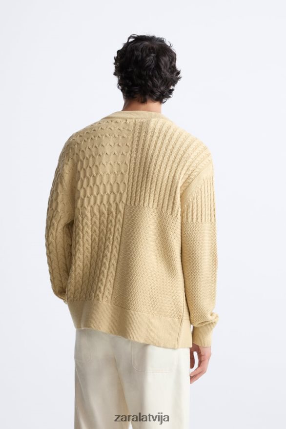 jaukta dūriena jaka vīriešiem Zara smiltis 6ZTV401041 apģērbs