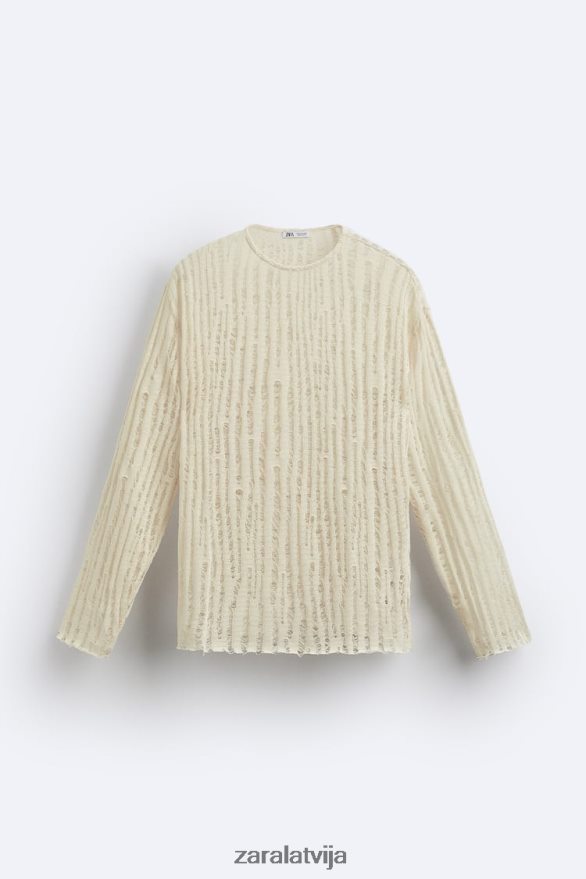 nolaižamā dūriena augšdaļa vīriešiem Zara ekru 6ZTV401034 apģērbs