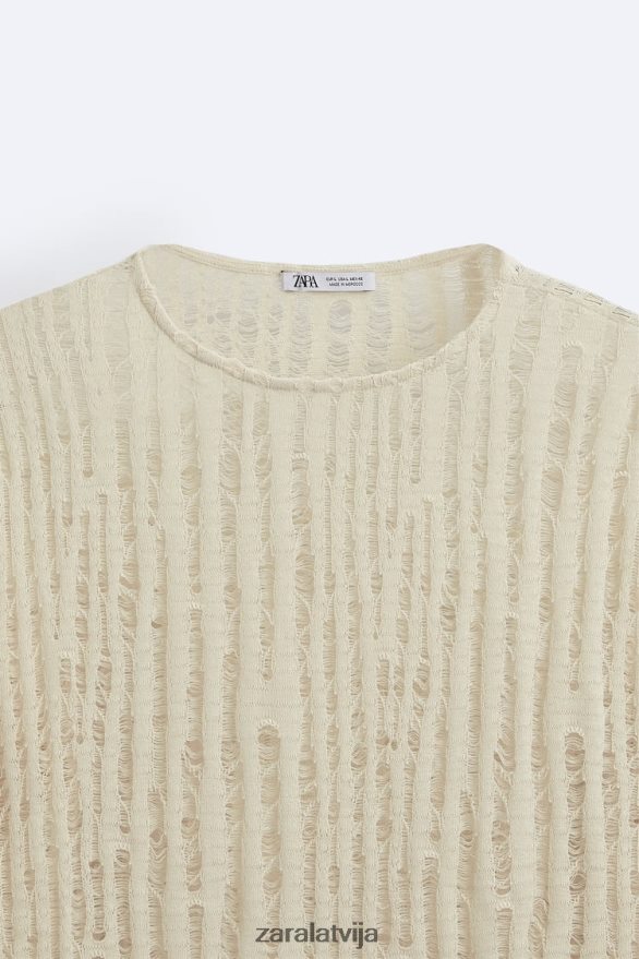 nolaižamā dūriena augšdaļa vīriešiem Zara ekru 6ZTV401034 apģērbs