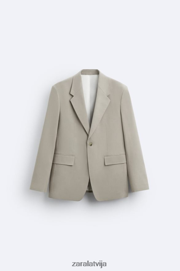 atvieglinātas formas uzvalks vīriešiem Zara ūdele 6ZTV401161 apģērbs