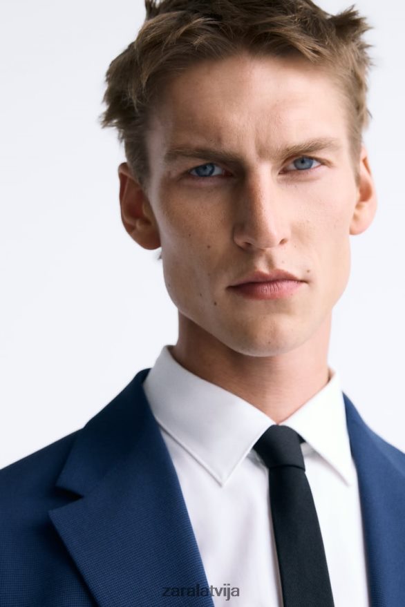 kurta zoba uzvalks vīriešiem Zara zilgans 6ZTV401165 apģērbs