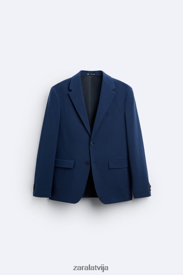 kurta zoba uzvalks vīriešiem Zara zilgans 6ZTV401165 apģērbs